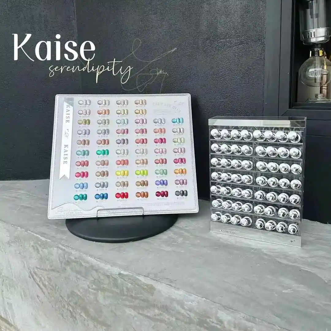 

KAISE Многоцветный 56 цветов Moonlight Cat Eye Набор гелей для ногтей 2025 Новая горячая распродажа Нетоксичный УФ-гель для дизайна ногтей Маникюрный салон оптом