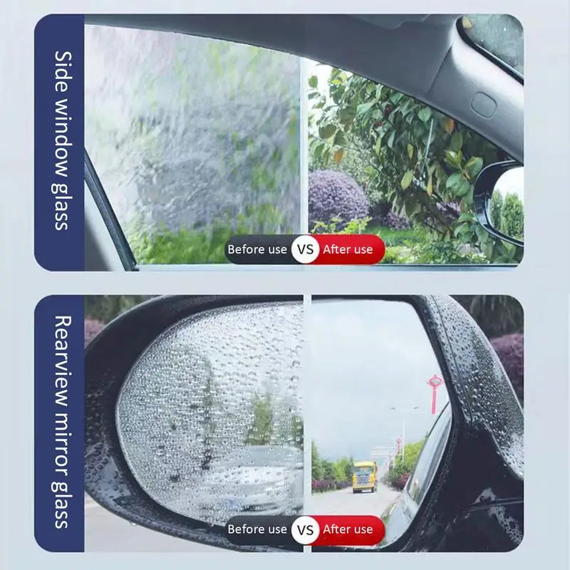 Anti Fog Spray For Glasses Antifogging Windshield Waterproof Coating Agent Hydrophobic 120ml Rain Remover Long-Lasting For