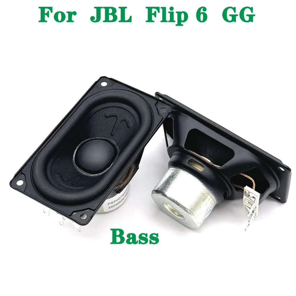 

Original brand new Audio Speaker bass 4 Ohm 20W Connector DIY Mini Portable Bluetooth Speaker For JBL FLIP 6 GG