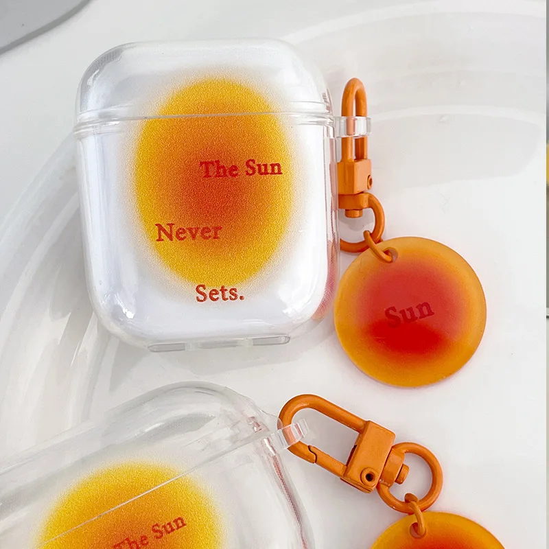 ins style flower For AirPods pro 3 protective case  transparent soft shell headset case For Airpods 2 1 3