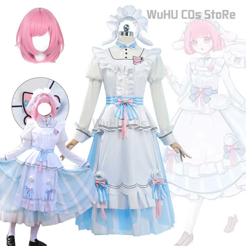 

Otori Emu Otori Cosplay Costume Wig Co-Sanriio Project Sekai Colorful Stage Pjsk Pink Dress Halloween Girls Lolita Game Clothing