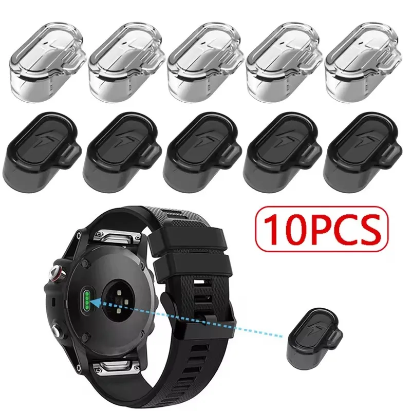 Charging Port Dustproof Plug Cover Protector Cap for Garmin Fenix 8 8X 7 Pro 7X 6X Pro Enduro 2 Tactix 7 Pro TPU Dust Plug Case