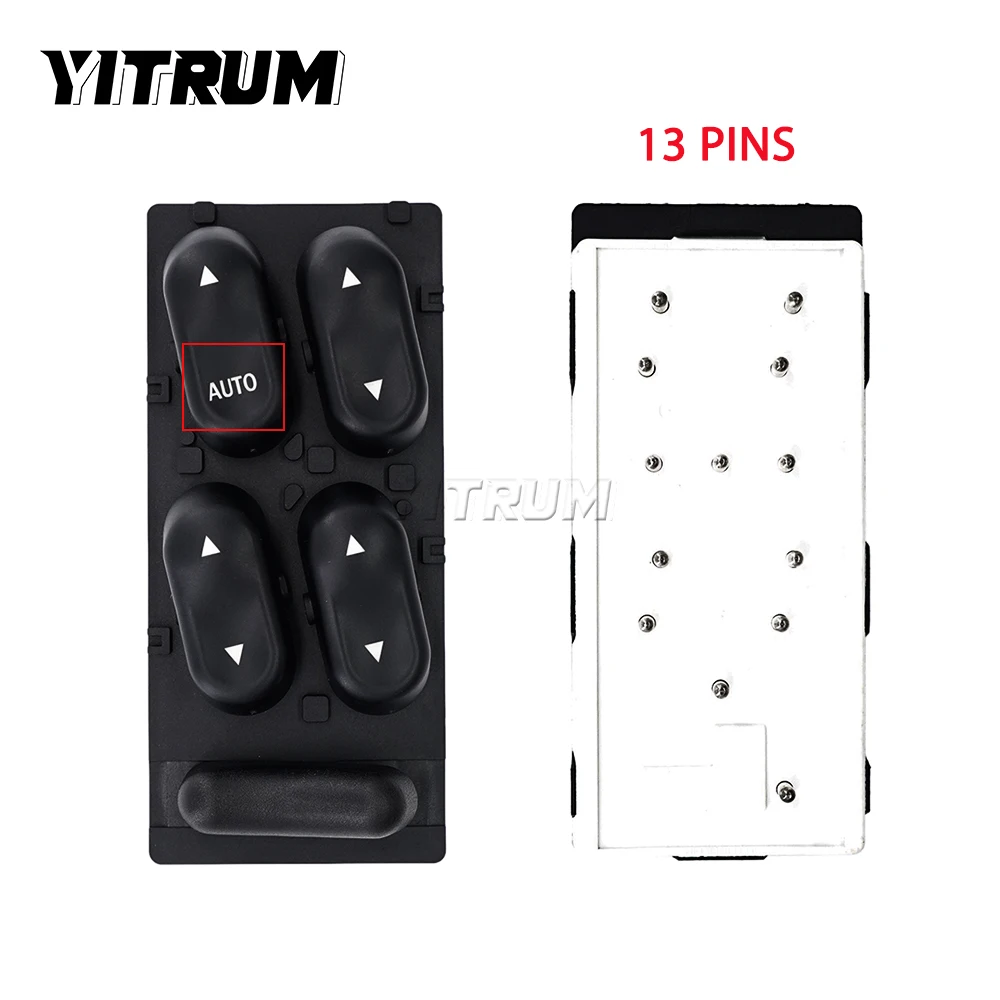 YITRUM F87Z-14529-AA  F87Z14529AA Car Window Control Switch For Ford Explorer Crown Victoria Taurus Sable Mercury Mountaineer