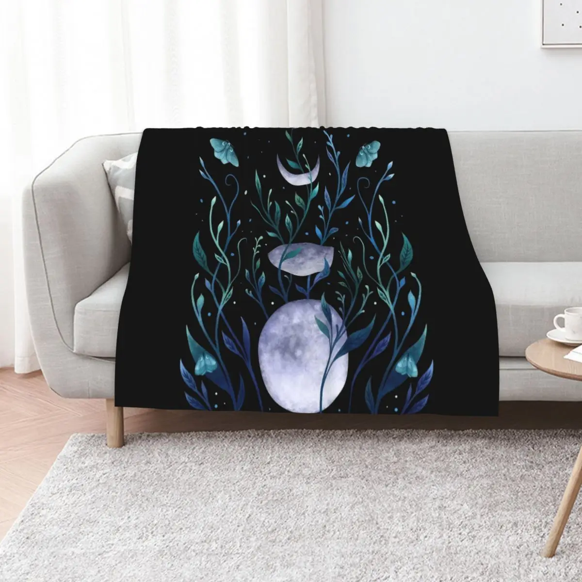 Phase & grow - Teal Throw Blanket Winter beds Blankets For Baby Plaid Luxury St Large Polar Blankets