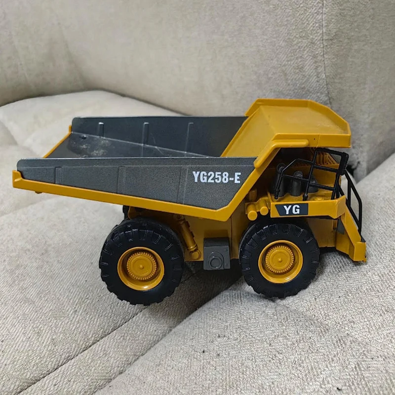 الأطفال سبيكة حفارة لودر أطفال بالريموت كنترول شاحنة قلابة نموذج سيارة Playse سيارة كهربائية لعبة الصبي الهدايا #5