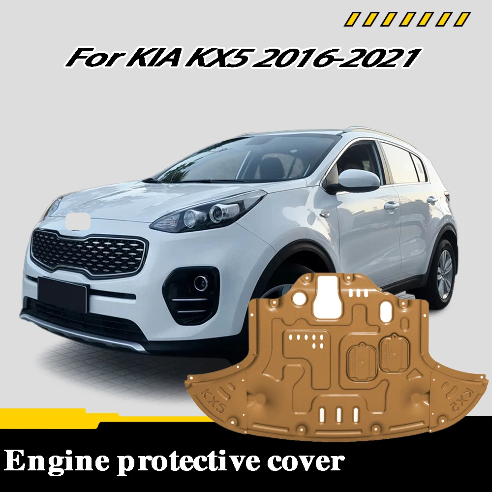 

Under Engine Guard Splash Shield Mud Fender Cover Plate Fender Mudguard Protector For KIA KX5 2016-2021 2.0L 1.6L