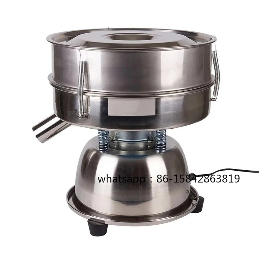 220V/110V Stainless Steel Electric Vibrating Machine for Powder Particle Vibrating Sieving Machine