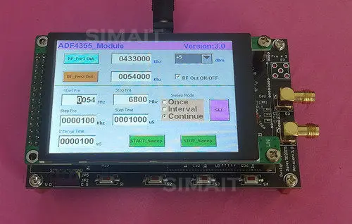 ADF4355 RF Signal Source Module 3.5