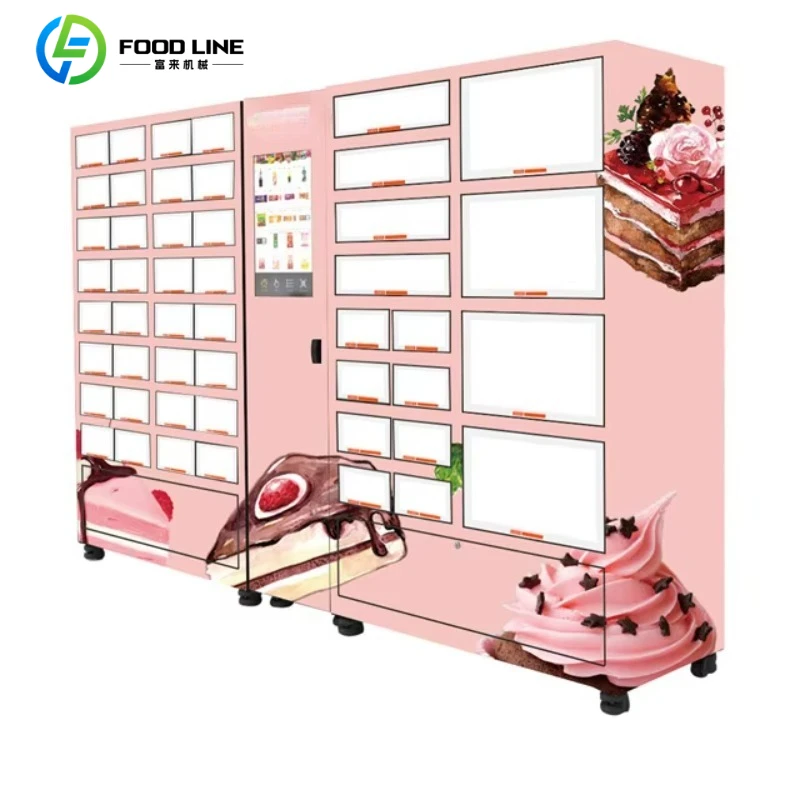 Customized  Refrigerated Cake Vending Machine Locker Cake Vending Machine wholesale price