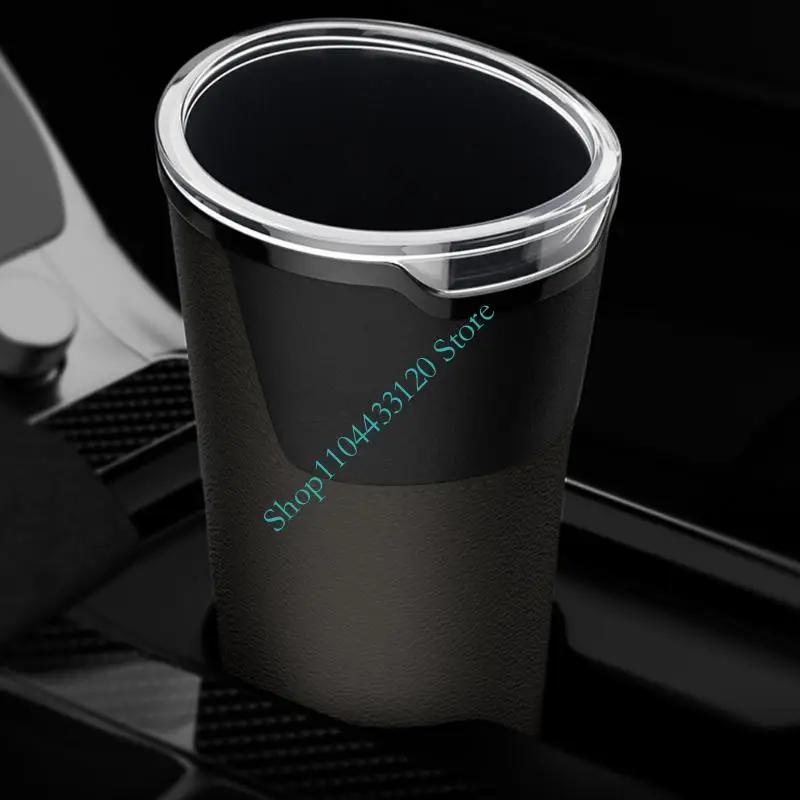 0xxD Car Trash Can Protable Recrest Door Cup Holder Umbrella حامل القمامة صندوق القمامة