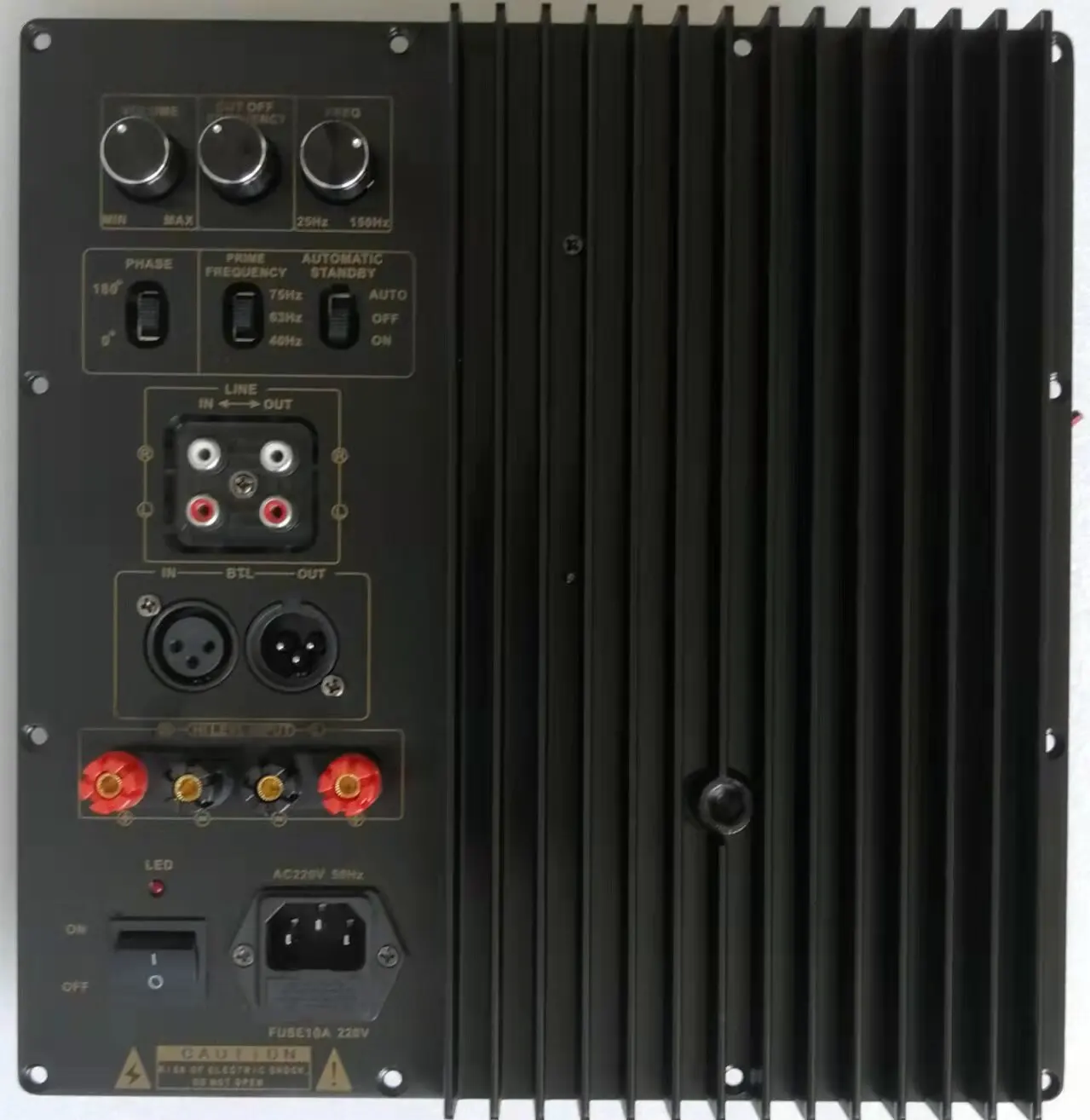 Super power 300W-600Wactive subwoofer amplifier board ,subwoofer power amplifier