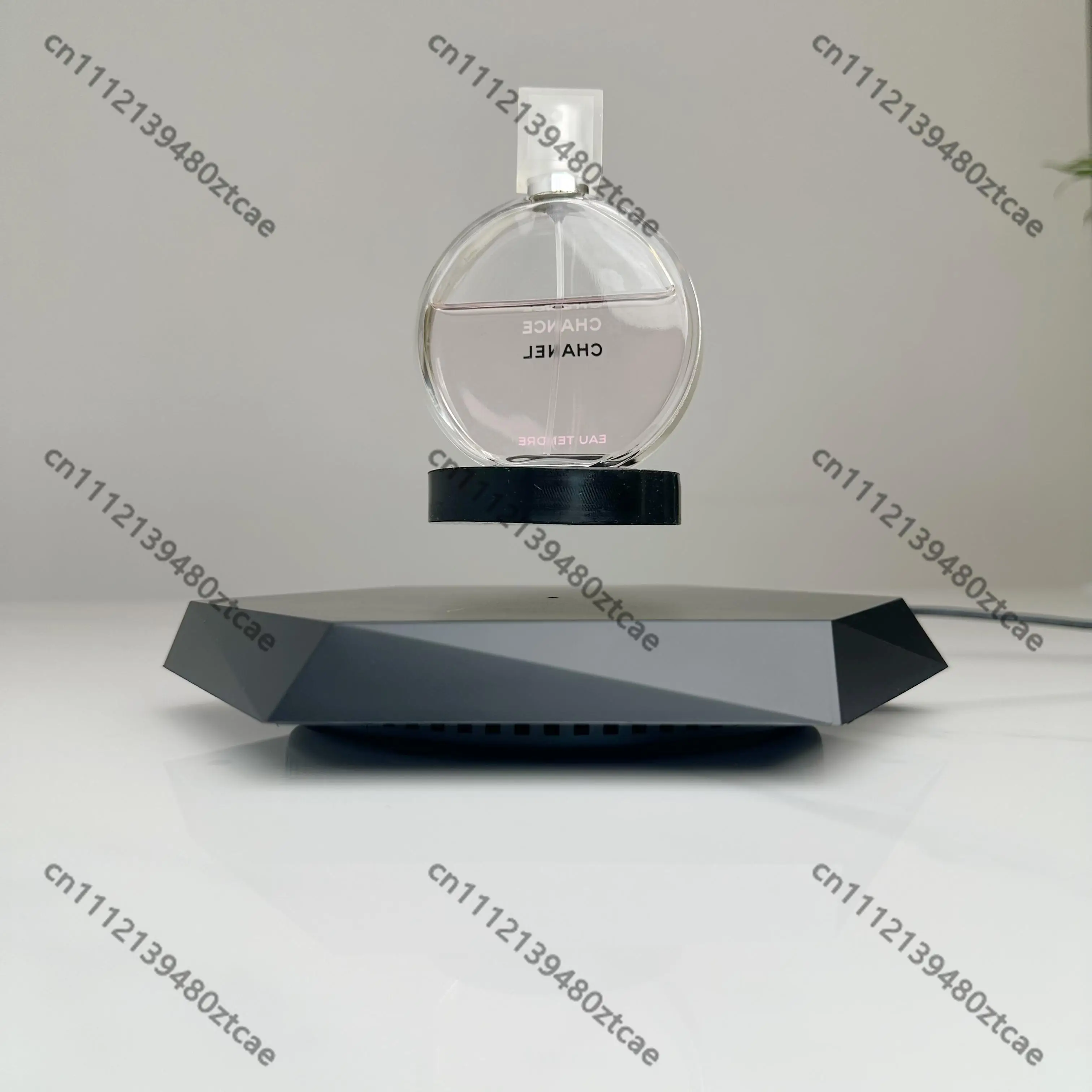 Magnetic Levitation Universal Tray Display Stand, Floating Magnetic Display Holder, Max Load 400g Anti-Slip Floating Platform