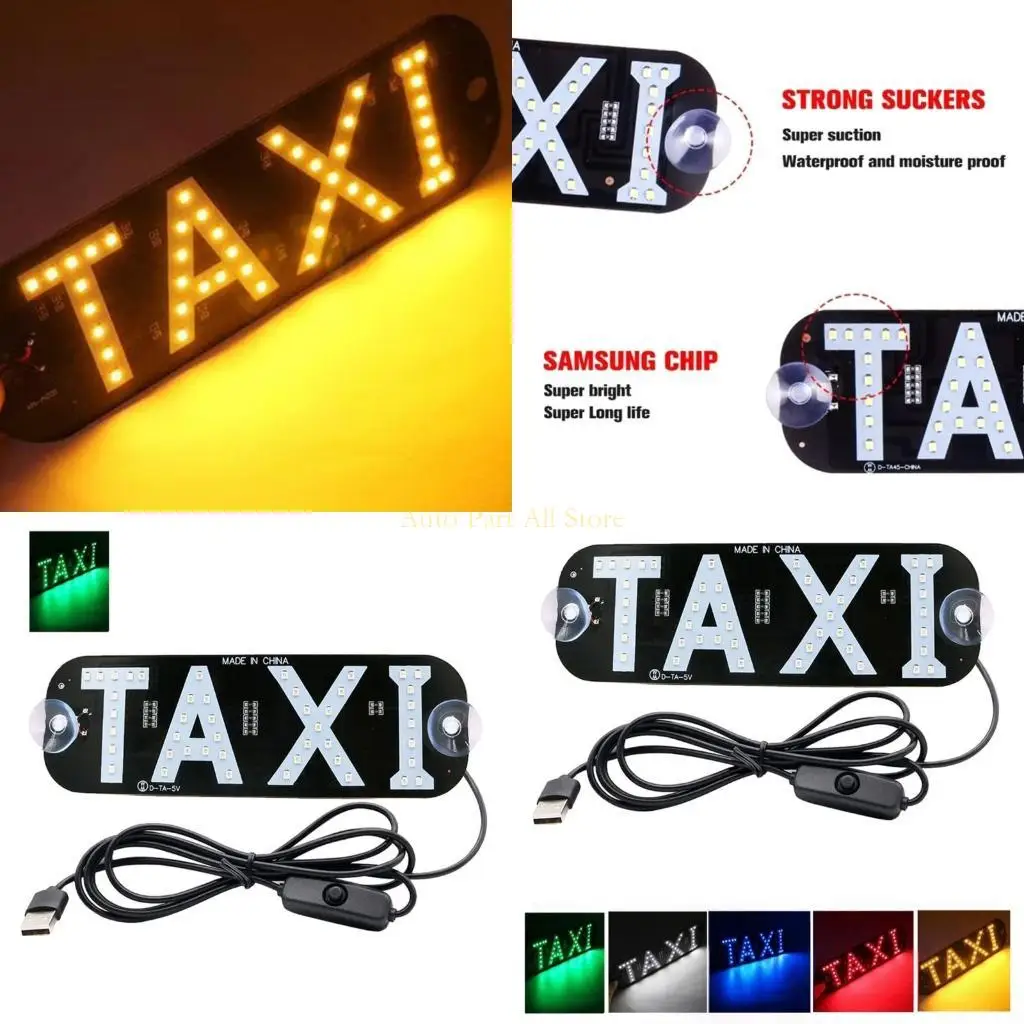 

J0ma fashion sign light с всасывающим кубок такси внутренний свет USB Такси