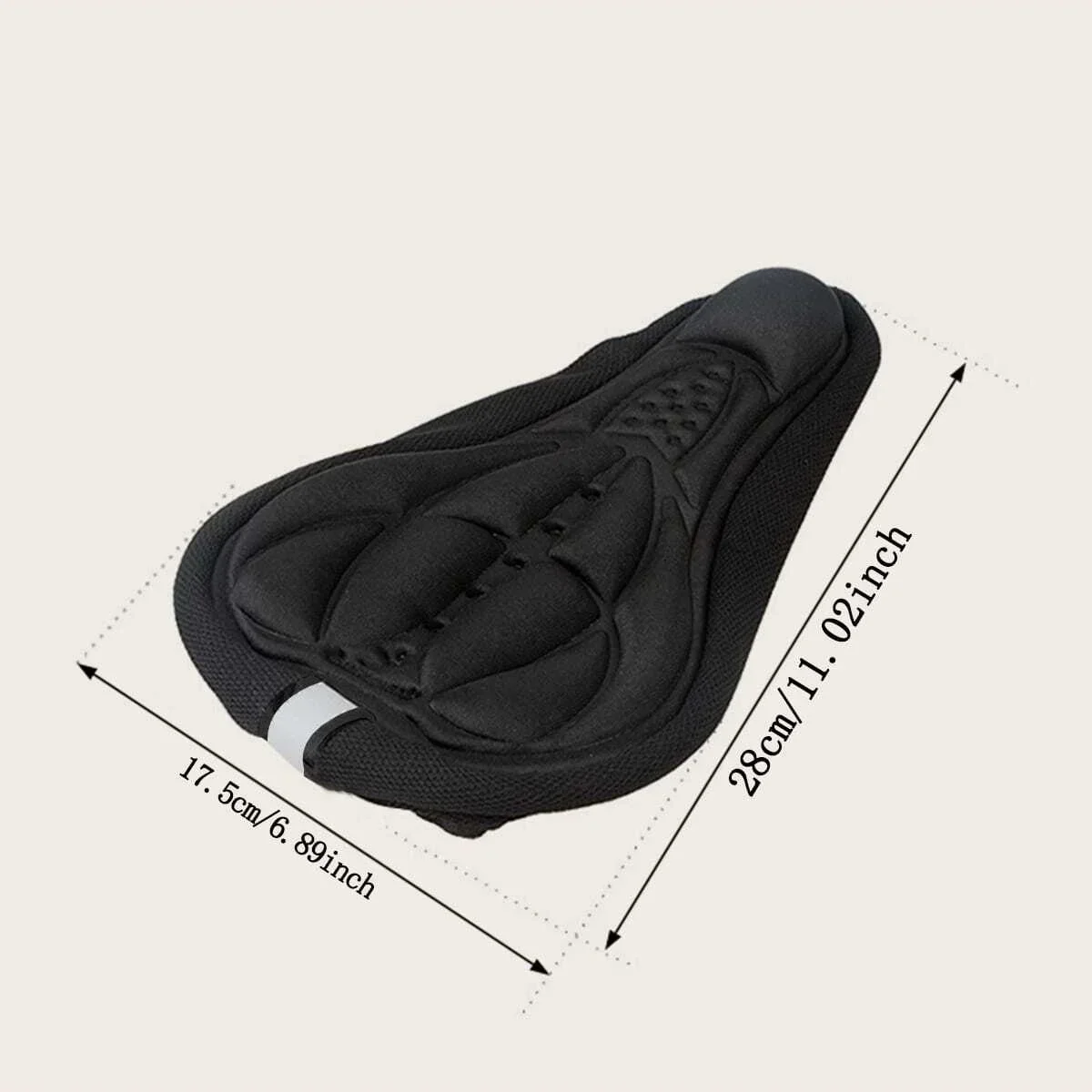 غطاء وسادة ناعم ثلاثي الأبعاد للدراجة، وسادة مقعد الدراجة السميكة، غطاء سرج مريح، وسادة الدراجة لملحقات الدراجة الجبلية