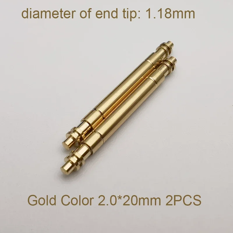 

2PCS Gold Color Watch Spring Bars For Submariner 116618, Watch Accessories