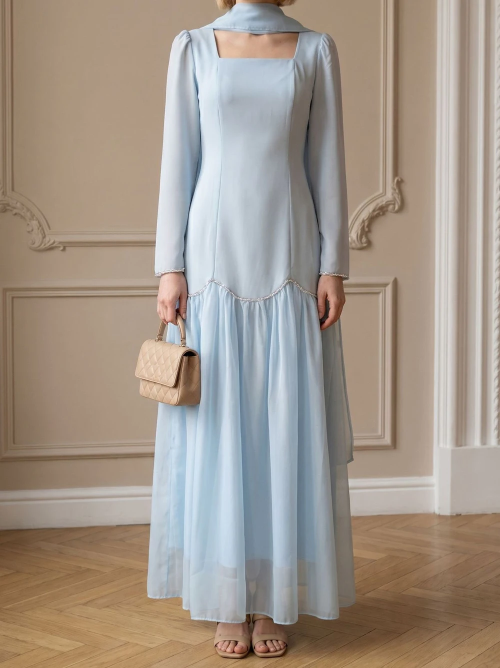 

2026 Ramadan Muslim Long Dress Women Caftan Abaya Long Sleeve Robe Evening Party Abayas Turkey Kaftan Caftan Jalabiya Vestidos