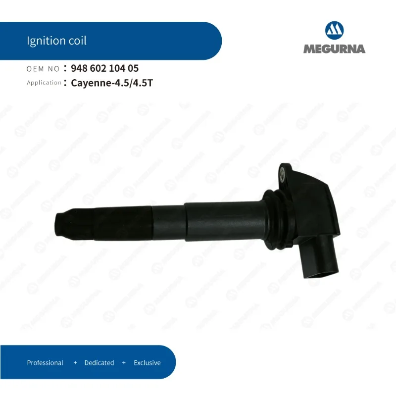 

Original MEGURNA 94860210405 ignition coil for Porsche Cayenne 4.5 4.5T fit 4800 4850 CYX 4852 Engine 94860210401 94860210403