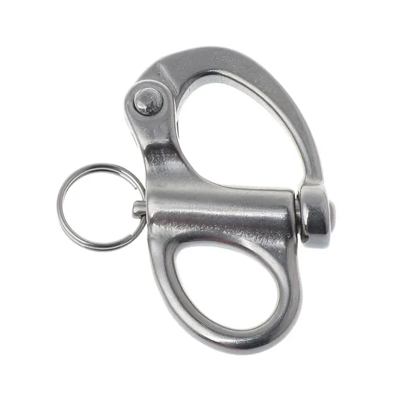 Rigging Sailing Fixed Bail Metal Shackle Fixed Eye Hook Livi