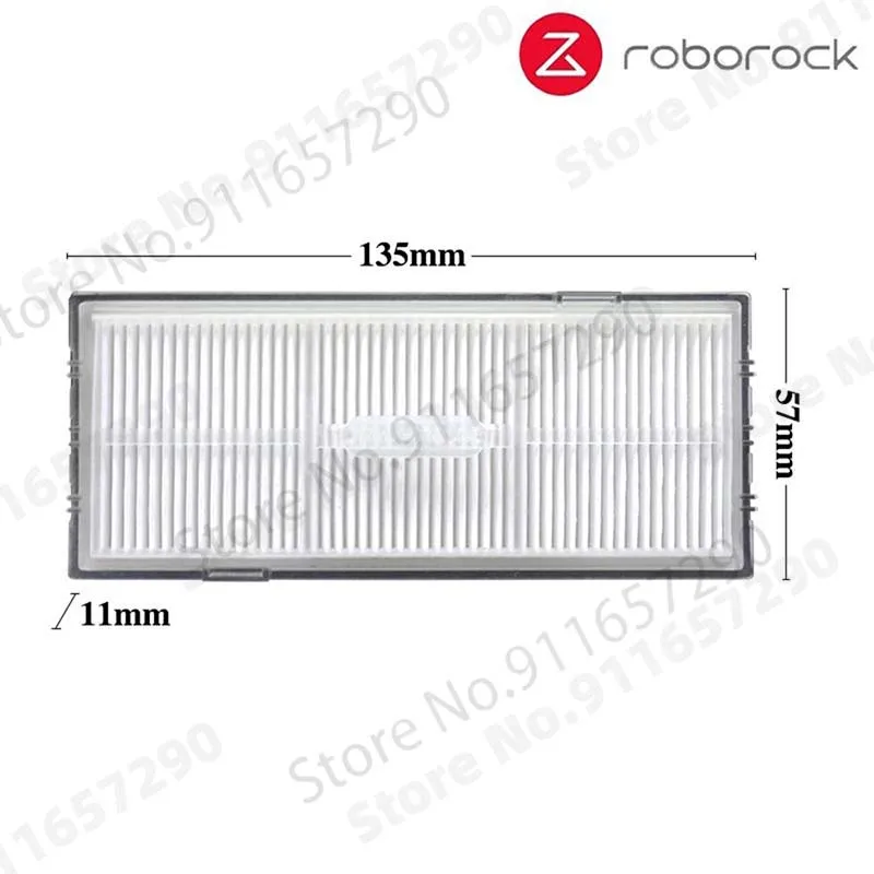 Original Roborock S7 S75 S7Plus Pallet Parts Mop White/Black Side Brush Main Brush/Roll Brush Filter Water Tank Accessorie