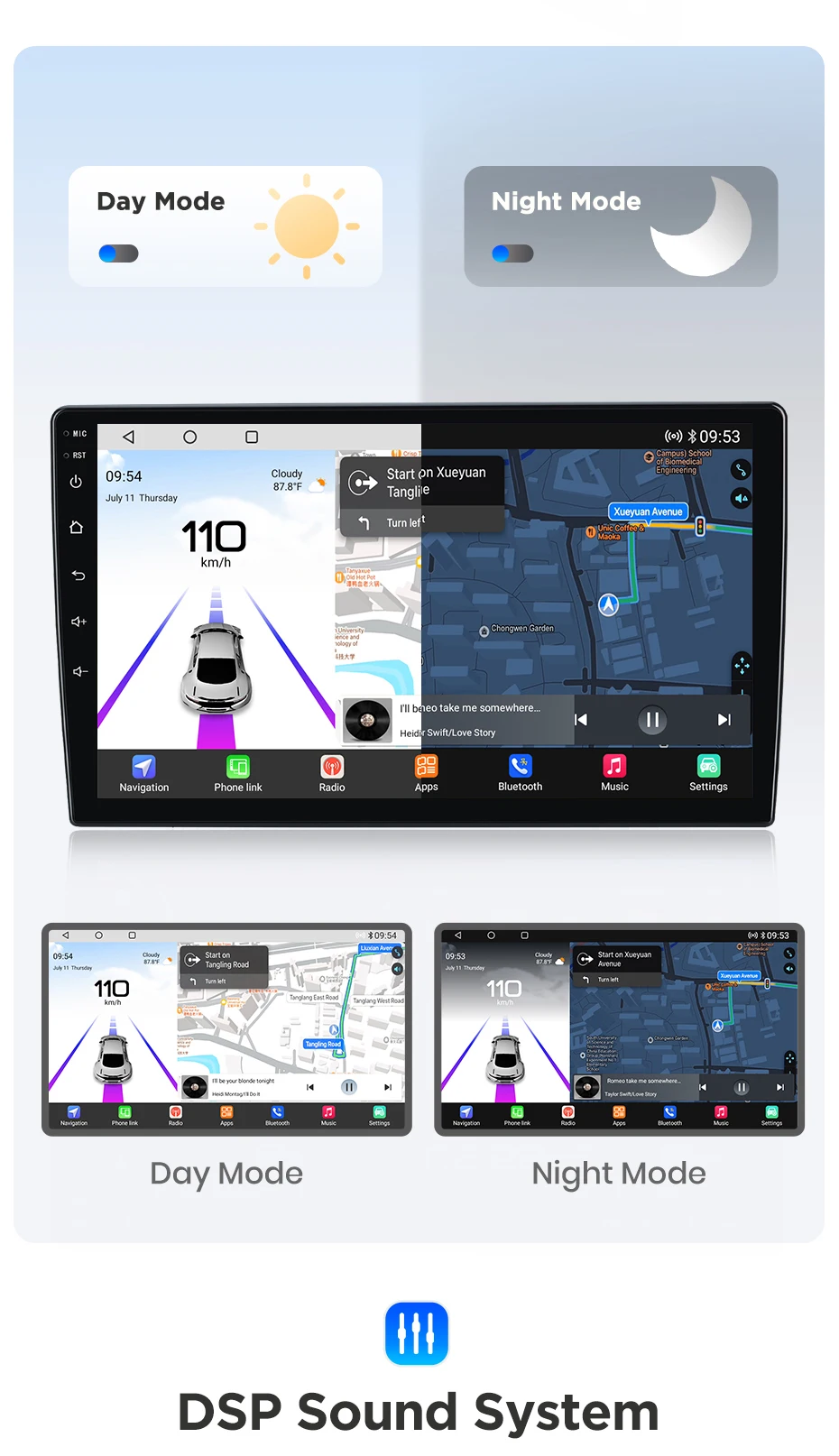 Junsun Qualcomm 8-Kern 360-Grad-Kamera Kabelloses Carplay Android Auto Autoradio für BMW E46 M3 318/320/325/330 1998-2006 – Detail 7