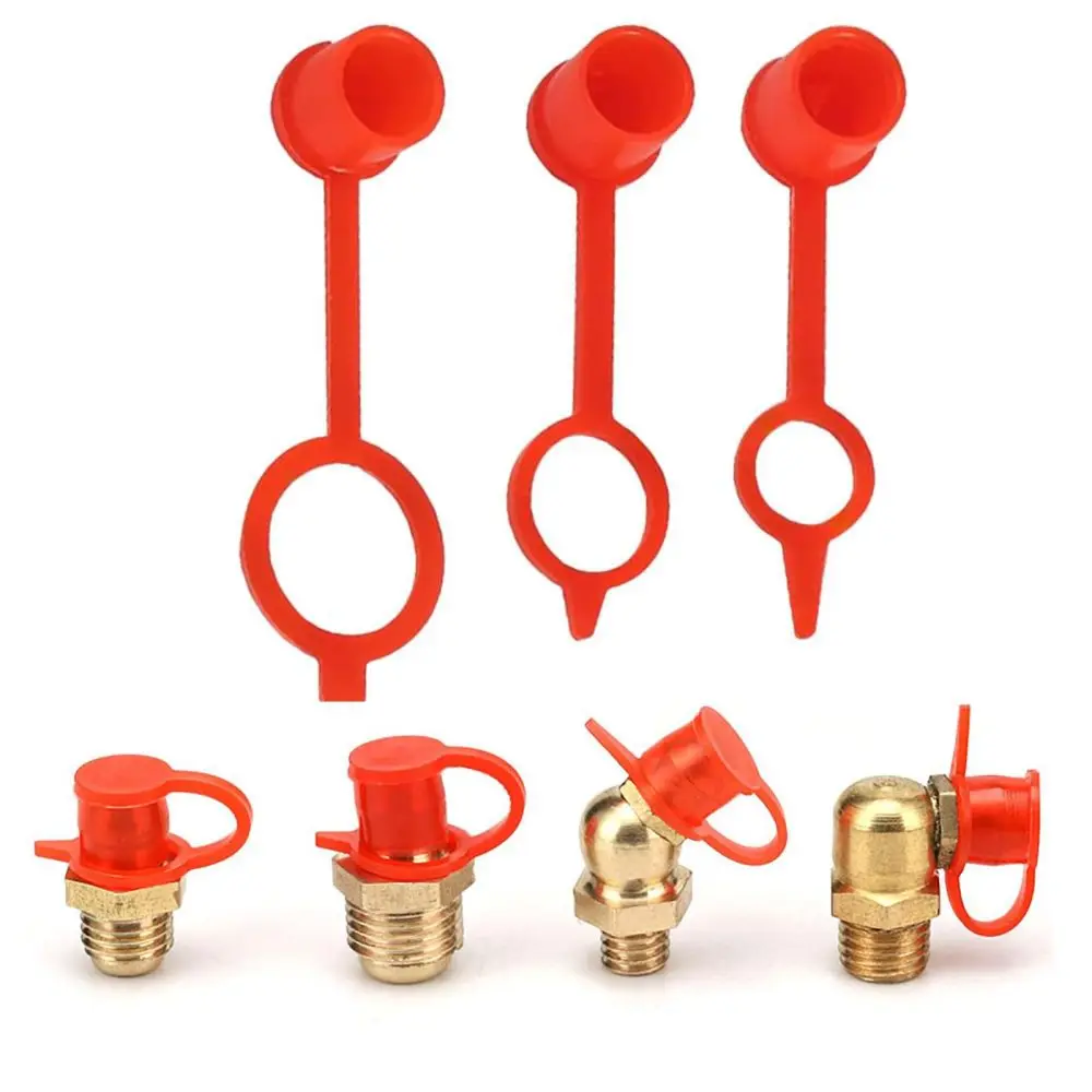 150 Grease Zerk Fitting Dust Cap Multi Specification Shield Kit For Automotive Mechanic Lubrication Point Storage Case