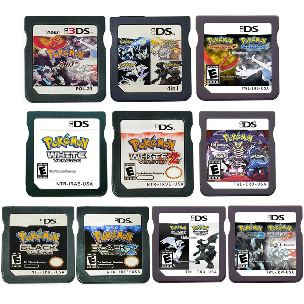 DS Pokemon Game Nieuwe 23-in-1 serie geheugenkaart voor 3DS videogameconsole Engelse taalversie (R4-kaart) - afbeelding 2