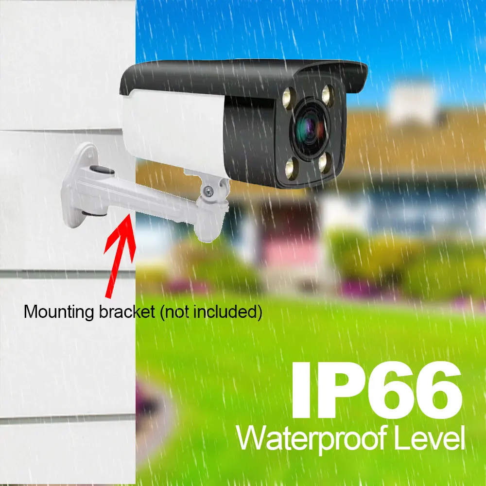 Imagem -02 - Câmera ip Poe ao ar Livre Foco Automático Visão Noturna Rede 5mp H.265 Compatível com Hikvision 4k 8mp Sony Imx415 Zoom Óptico 36x