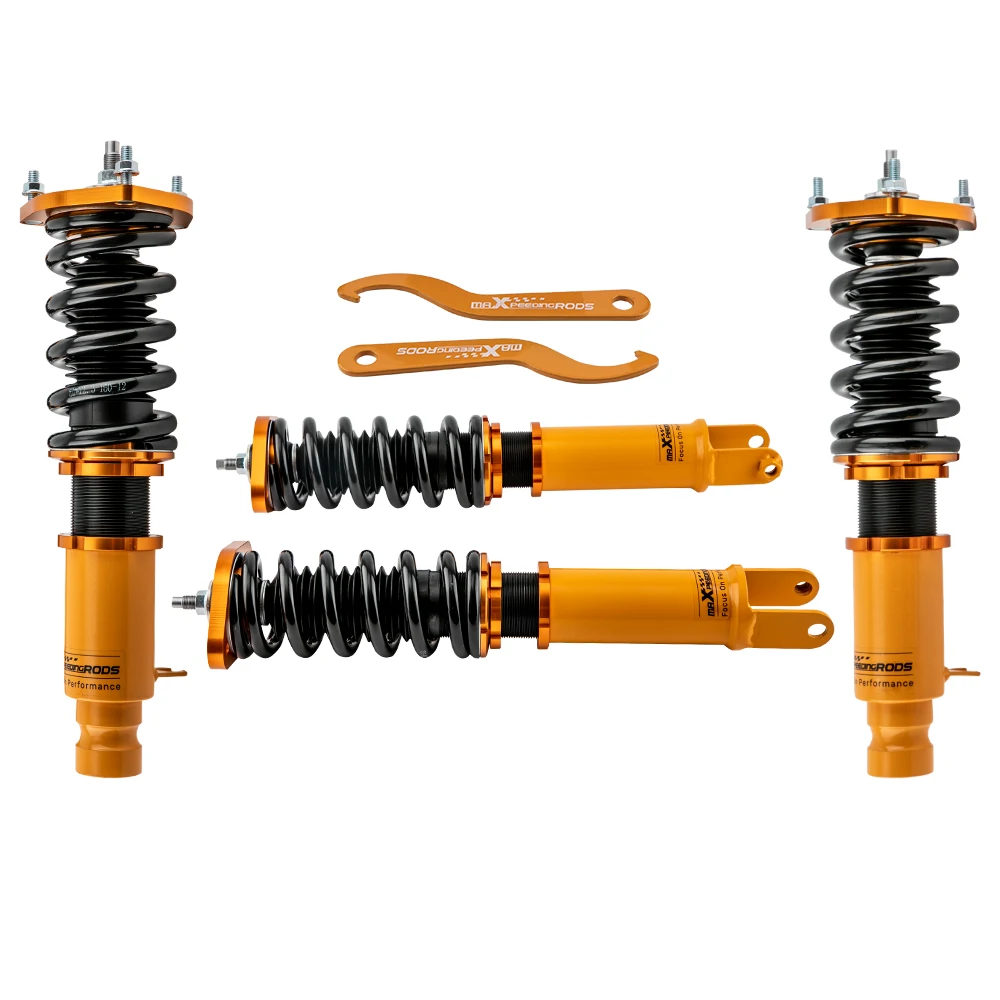 Front & Rear Coilover Shock Suspension Kits for Infiniti M35x M45x G35x G37x AWD Adjustable Height Springs Struts Coilover