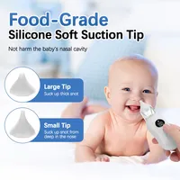 Baby Electric Nasal Aspirator Low Noise 9 Suction Levels Rechargeable Nose Sucker Cleaner Snot Booger Mucus Remover For Infant