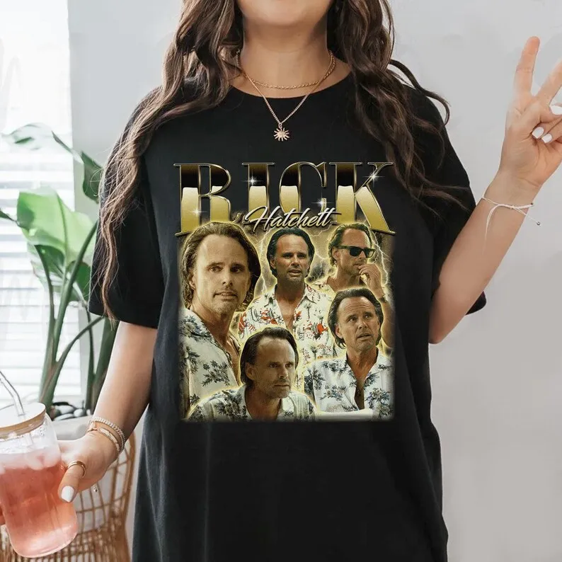 Vintage Rick Hatchett Tee, Walton Goggins As Rick Hatchett Tee, Walton Goggins Tees T-shirt Gift,Unisex 90s Bootleg Tee Gift