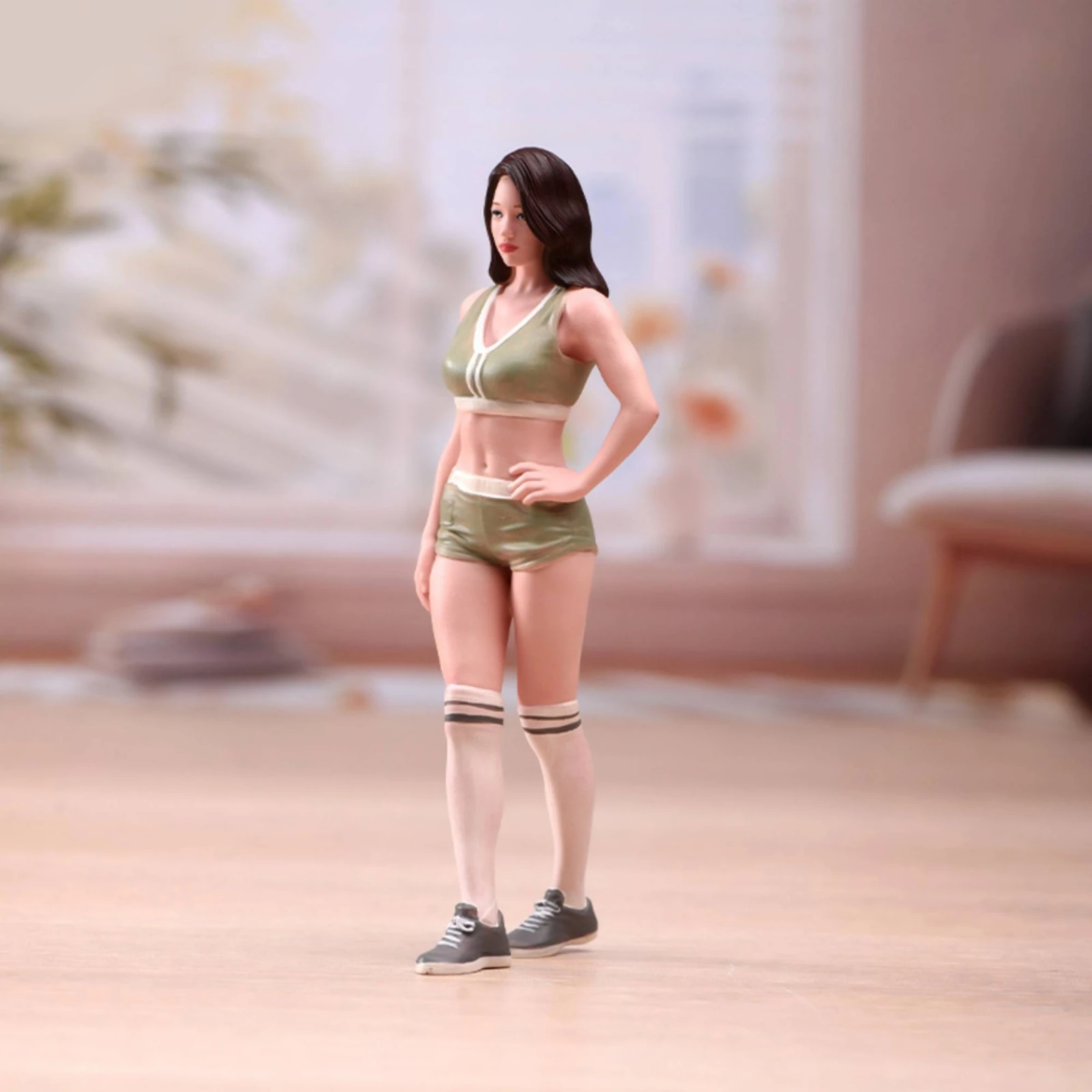 Sports Model Figurine Detailed Miniature Sports Figurine Tiny People Model Lifelike Figurines Realistic for Hobbyists