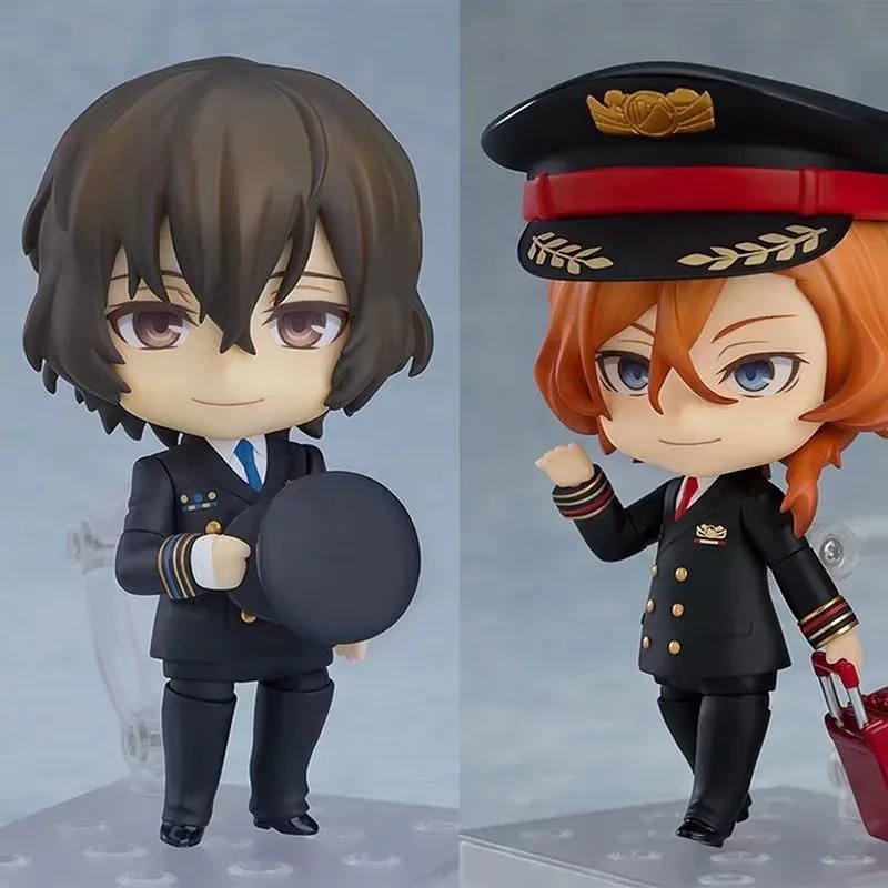 

New #1414 Bungou Stray Dogs Action Figure Toys Dazai Osamu #1415 Nakahara Chuuya Model Dolls For Kid Birthday Christmas Gift