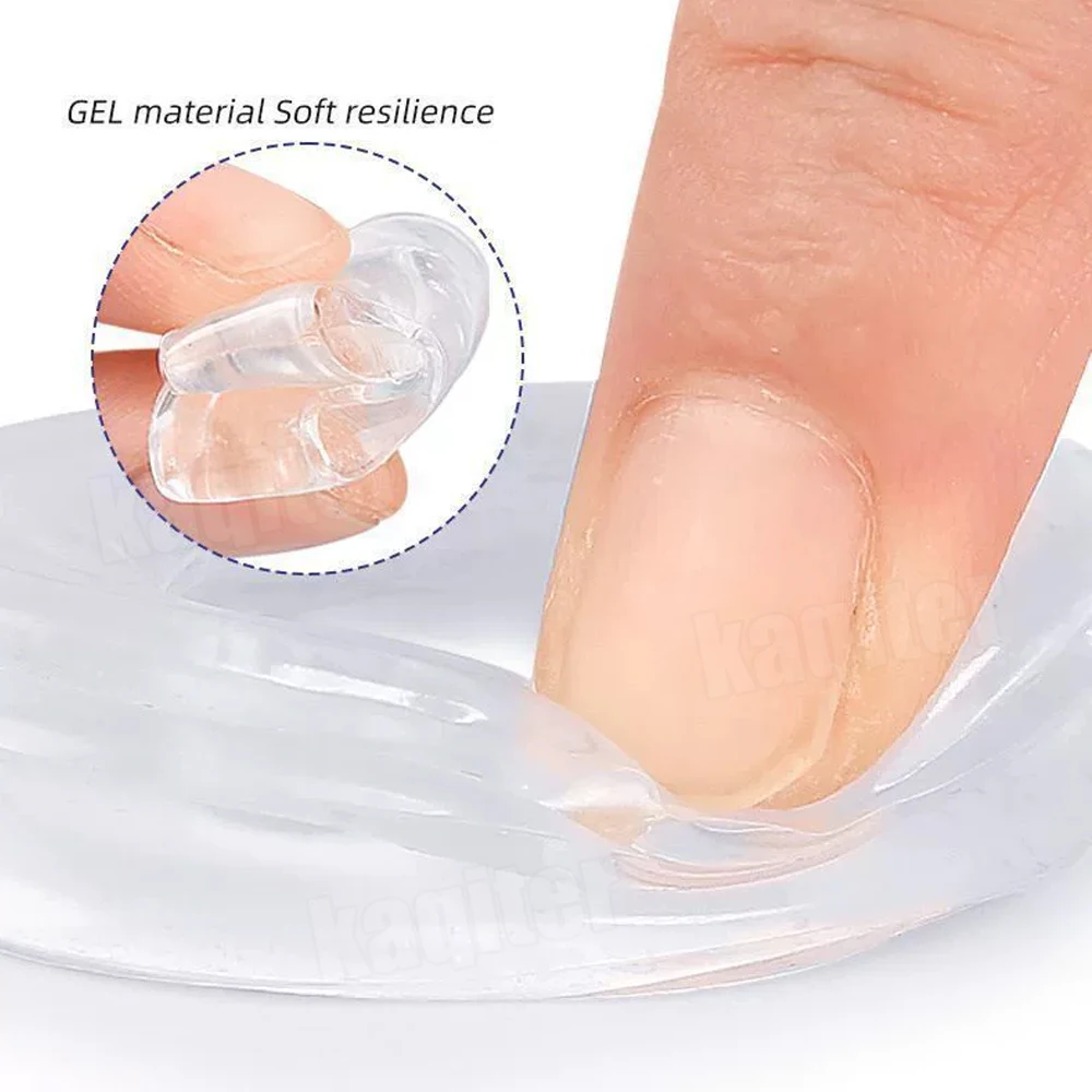 6 unids/hoja de Gel suave para pies, almohadilla de silicona para eliminación de maíz en el pie, parche para el ojo de pollo, cuidado de la salud, parche para calmar el dolor, cuidado de la salud