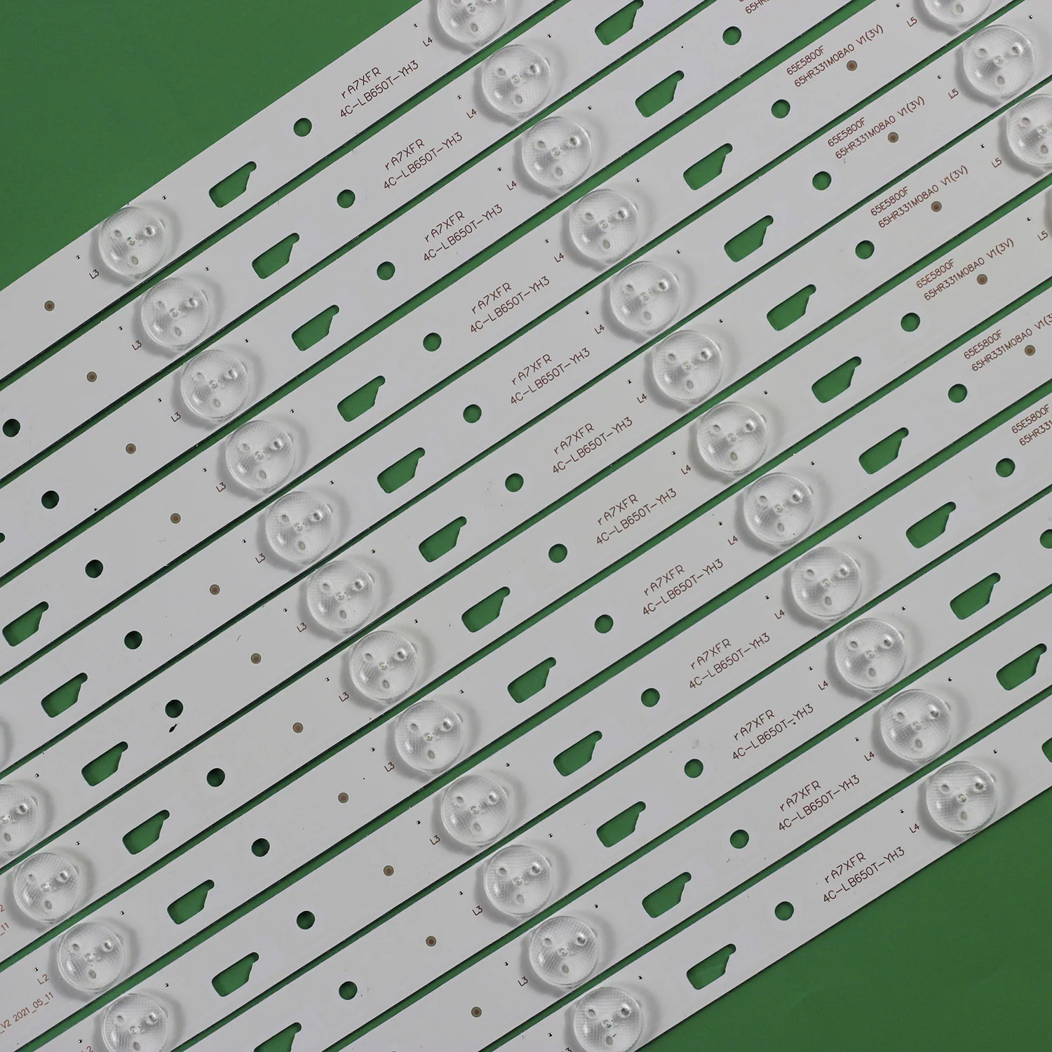 Striscia di retroilluminazione a LED per Thomson 65 ua6606 L65E5800A L65E5800F LVU650CC per T C muslimah