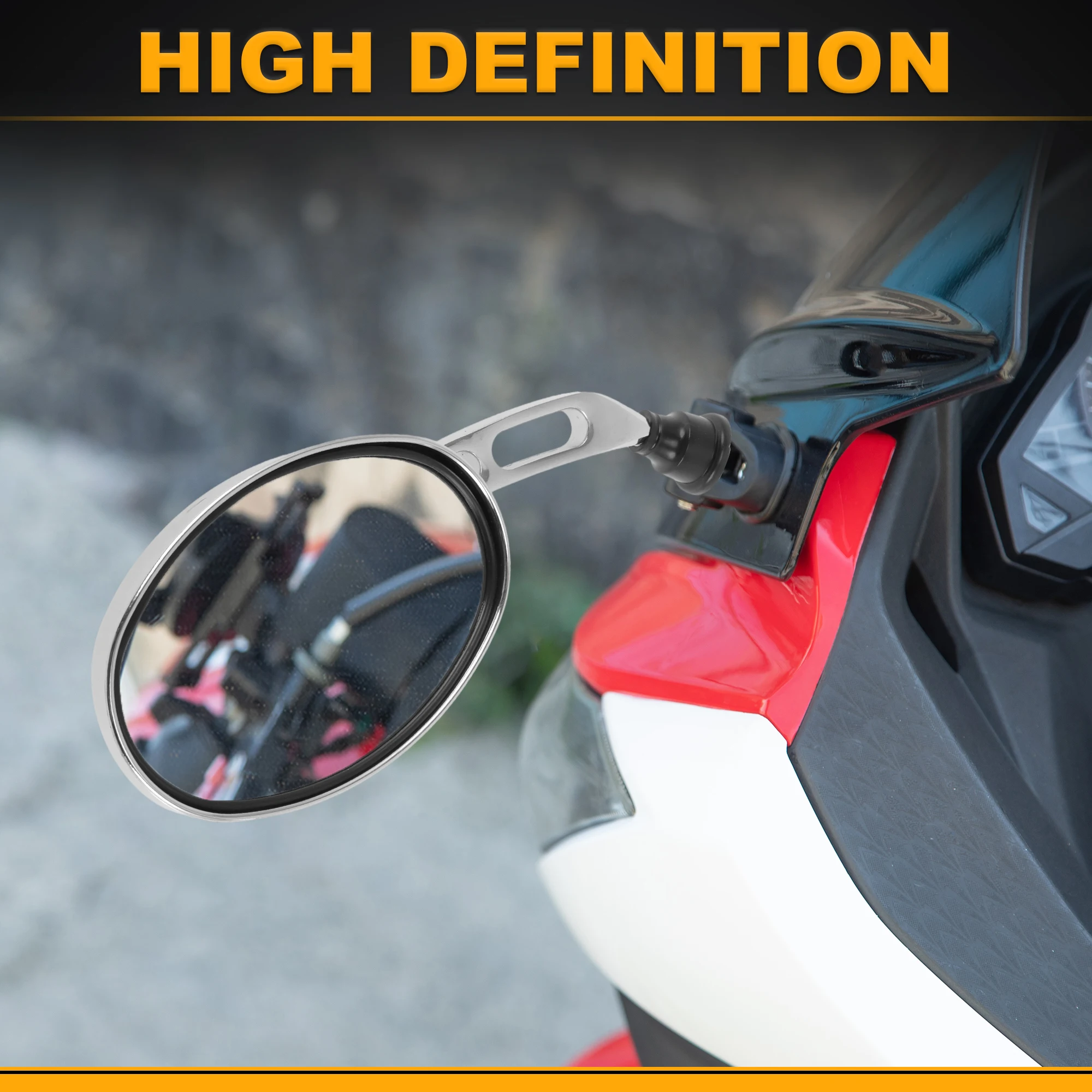 Motoforti 1 Set Motorcycle Rear View Mirrors for Suzuki for Marauder VZ800 1998-2005 1 Set view 6