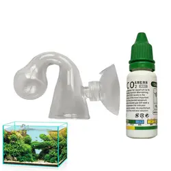 Aquarium CO2 Indicator Solution Drop Checker Solution Aquarium Fish Tank Monitor Co2 Indicator Test PH Liquid For Aquatic Plants