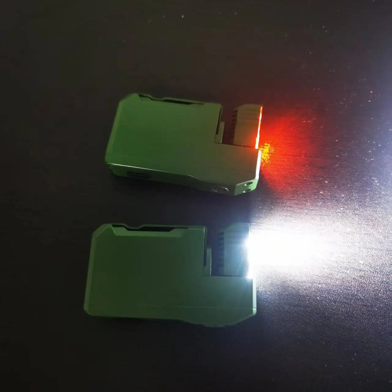 EDC Flashlight - 400 Lumens, Rechargeable Convenient Mini Flashlight, Portable Magnetic Mini Flashlight with RGB Light