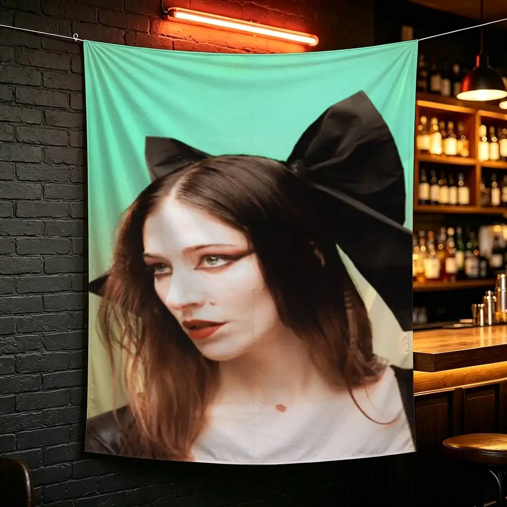 Singer C-Caroline P-Polachek flag For Camping Party Picnic Studio Booth Background Wall Interior Decoration Banner