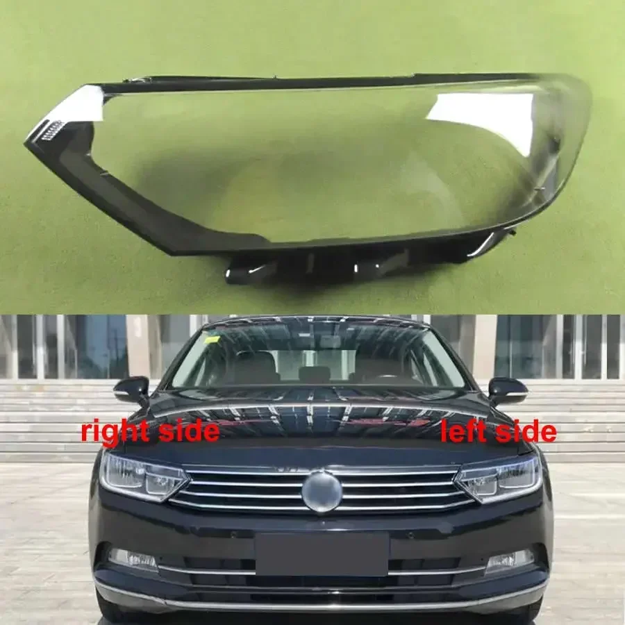 For VW Magotan / Passat B8 2016 2017 2018 Halogen Car Accessories Headlight Cover Transparent Headlamp Lamp Shell Plexiglass