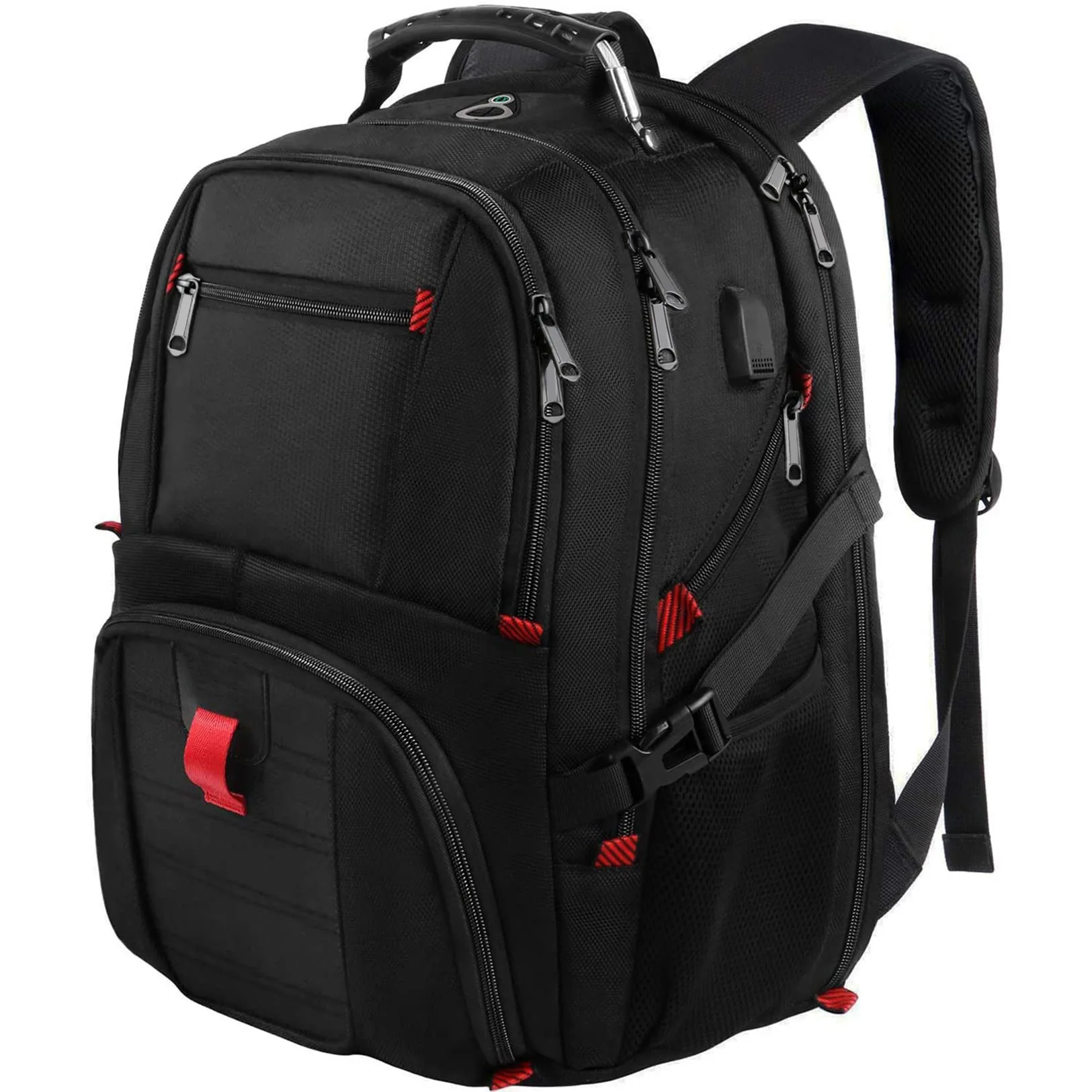 Fashionable and popular computer backpack, large capacity multifunctional USB backpack, business laptop, travel computer bag