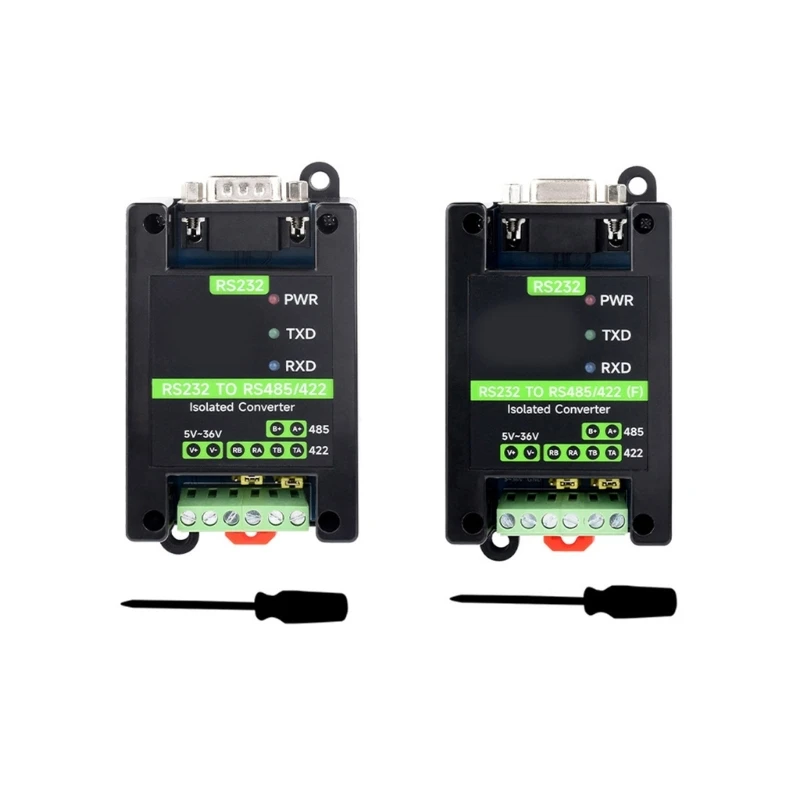 

2024 New RS232 To RS485/422 Active Digital Isolated Converter Onboards SP3232EEN SP485EEN Chips Male/Female Port Optional