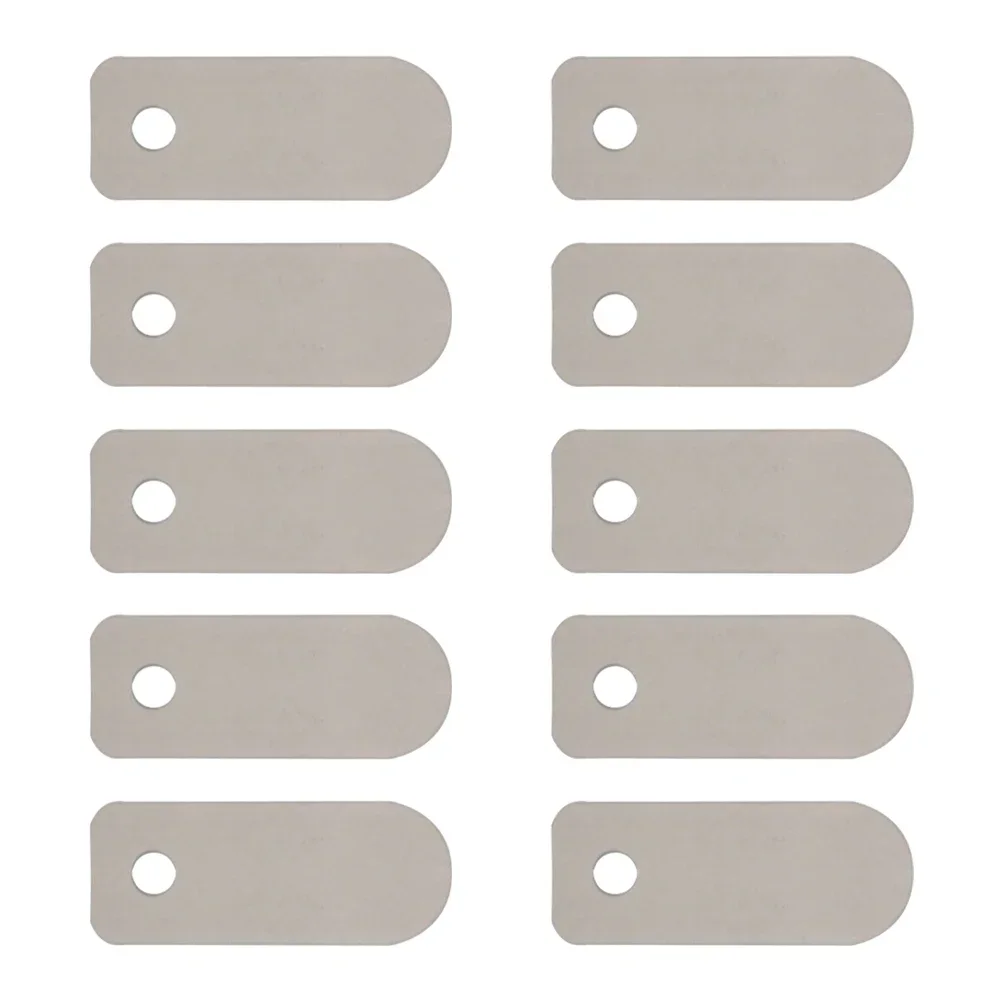 10pcs Air Compressor Valve Plate Silent Oil Free Piston Machine Iron Plate Air Compressor Metal Plate Pump Head Valve Plate
