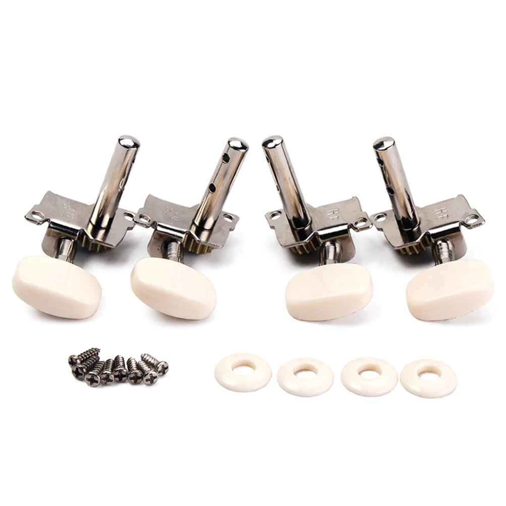 

2 Pair Ukulele Tuning Pegs Machine Heads for Acoustic Guitar Electric Instruments Durable Exquisite Design Strings Classical