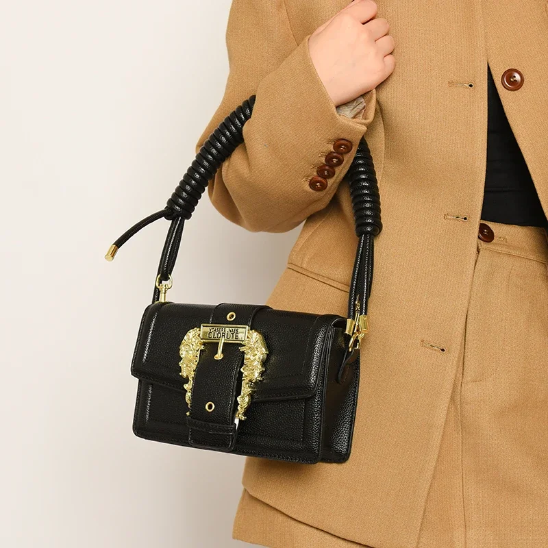 

Стильная повседневная однотонная сумка-шоппер для женщин, делового отдыха, большая вместимость, винтажная модная сумка