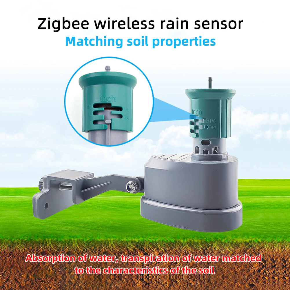 Tuya Zigbee Rainfall Detection Wired Rainfall Sensor Home Garden Connected Devices Kit Irrigation Water Timer Accessories