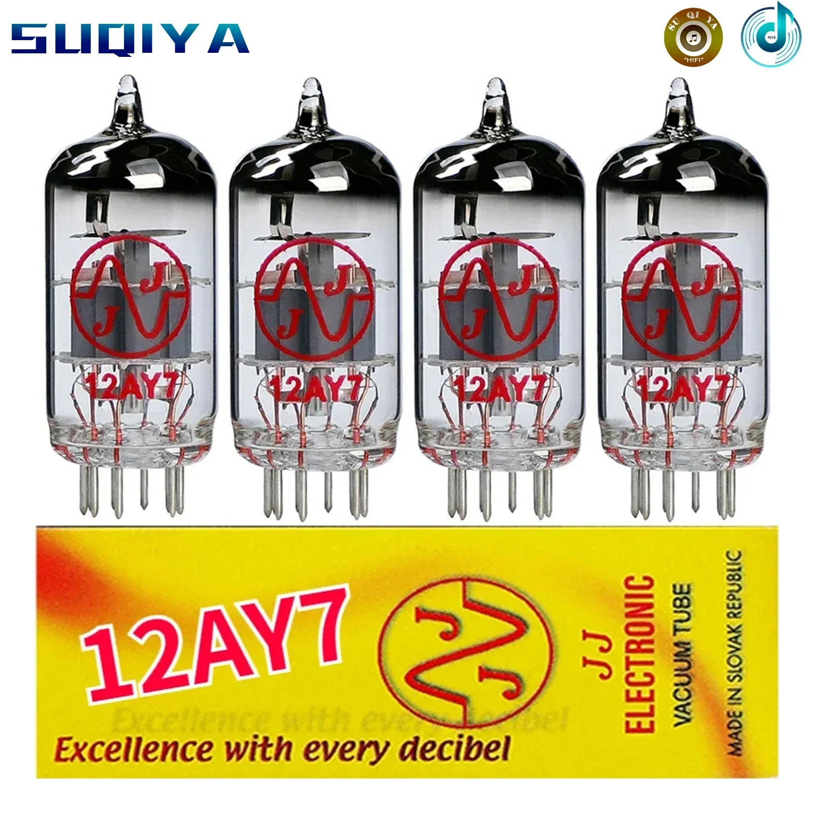 Вакуумная трубка JJ 12AY7, замена EL84 6N14Pn 6BQ5 6072, может заменить одинаковую модель в России, заводской тест и соответствует сигнальную трубку