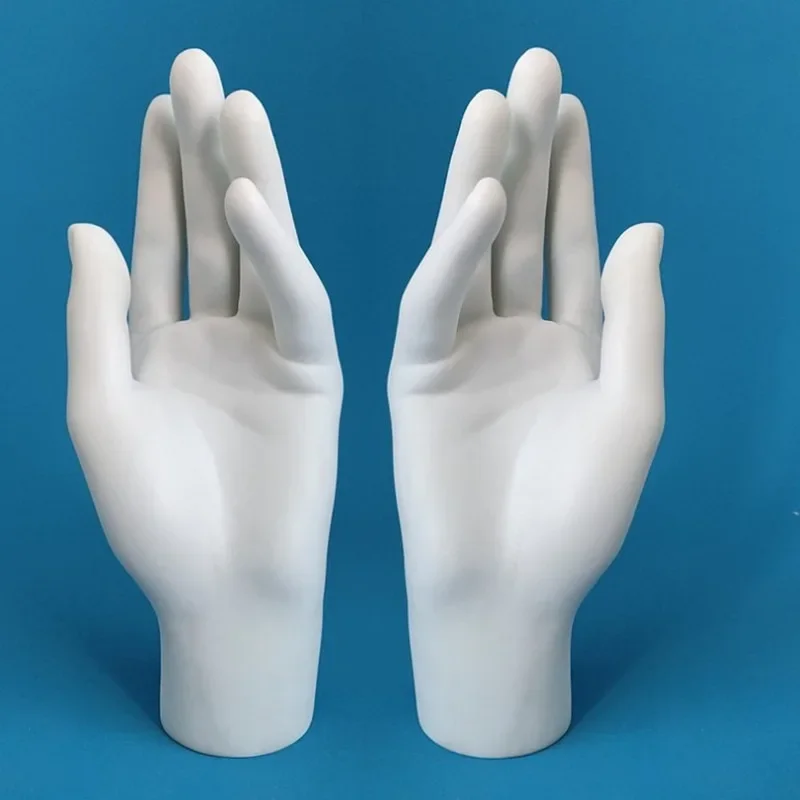 Hand model props model accessories, female prosthetic hand model jewelry gloves display, prop ring PVC