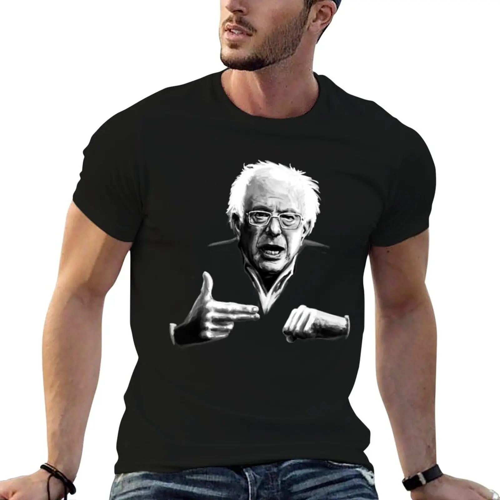 designer man T-Shirt shirt shirts graphic man Sanders The Run Bernie t Jewels t
