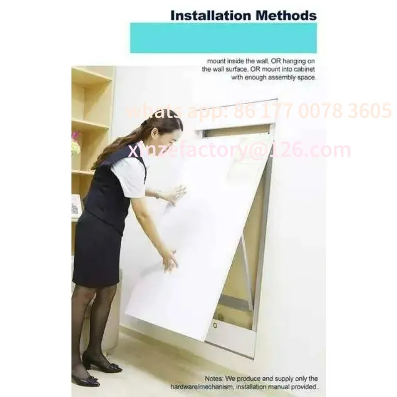 آلية أجهزة طاولة طعام قابلة للطي مخفية قابلة للتخصيص، محول حديث متعدد الوظائف 2 في 1 سحب قابل للتحويل