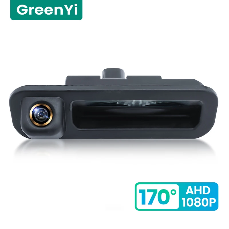 GreenYi 170° AHD 1080P Car Rear View Camera for Ford Focus 3 MK3 C MAX Night Vision Reversing Vehicle